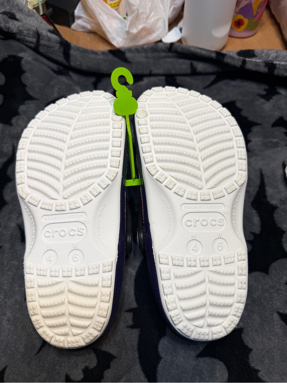 Crocs Kids Classic Clog Sandals - White & Blue